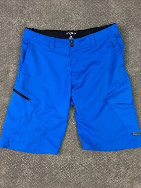 Fox Ranger Shorts Men's 36 Blue Cycling Bike Performance Racing